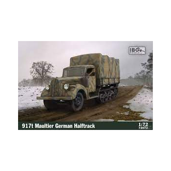 917T MAULTIER-GERMAN HALFTRUCK  SKALA 1/72